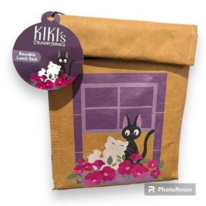 Studio Ghibli Kiki's Delivery Service Jiji and Lily Lunch Bag